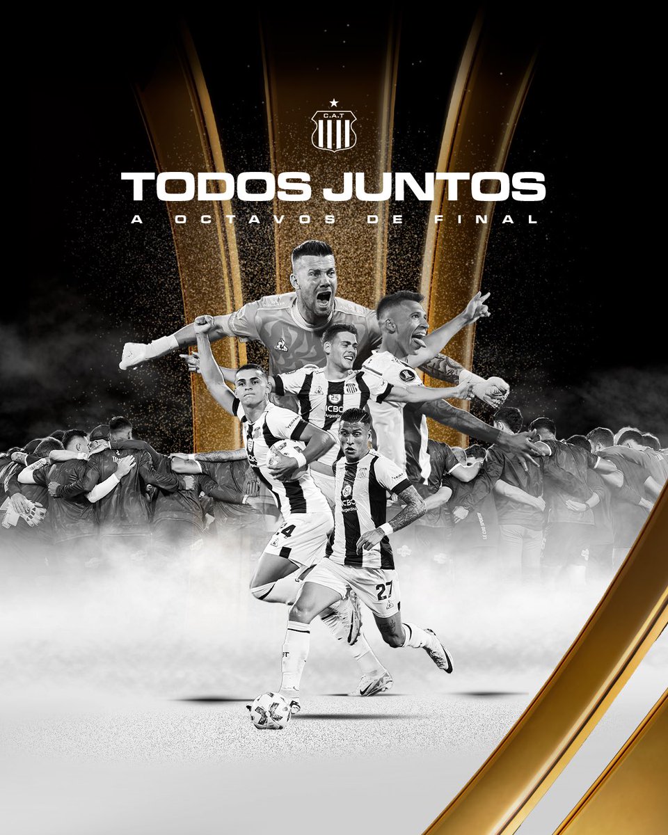 Historia ✍🏻

𝗧𝗢𝗗𝗢𝗦 𝗝𝗨𝗡𝗧𝗢𝗦 a octavos de final de la Copa Conmebol Libertadores 🏆🌎
