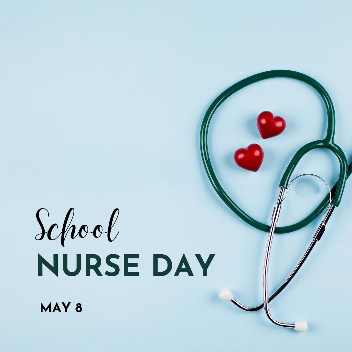 Let's give a huge shoutout to our amazing school nurses! Thank you for your dedication, care, and support in keeping us healthy and safe every day. You truly make a difference in our school community! #SchoolNurseAppreciation #ThankYouNurses 🏥👩‍⚕️👨‍⚕️