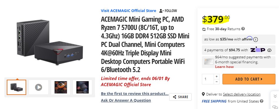 Kneon's tweet image. We&apos;re getting to a place where a $300 mini PC sitting next to your television can do everything a console can do.