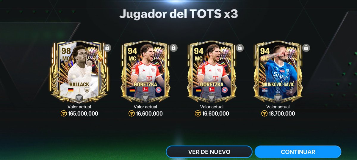 lRonninl's tweet photo. Algo de suerte en el primer intercambio de bundes 🤗

@tutiofifa @JONALDINHOtm @HDWolvie 
Gracias por el RT https://t.co/6q9blulI92