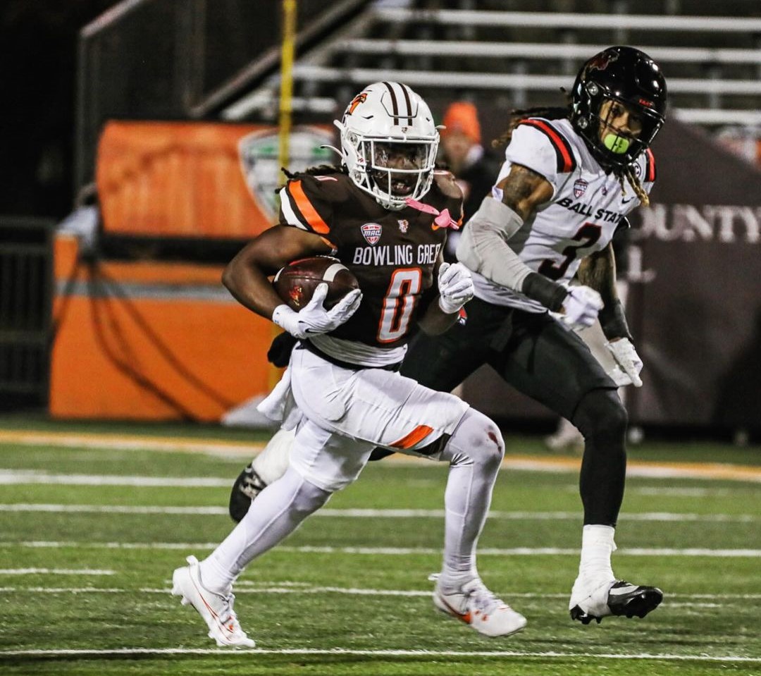 #USF landed a commitment earlier today from former Bowling Green all-purpose back Ta'ron Keith who was an All-MAC KR and a great receiver as well as runner out of the backfield. Former DeLand HS standout. 

usf.rivals.com/news/bulls-bol…