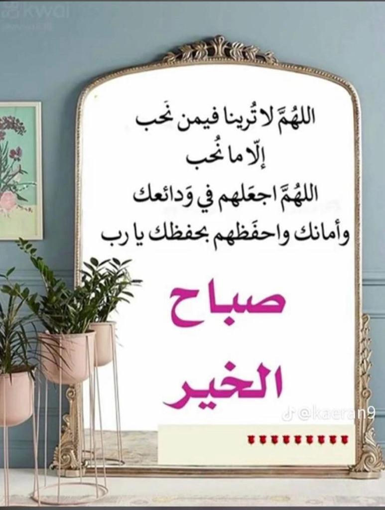 #صباح_الخير وإلى الله تُرجع الأمور، ذكّر بها قلبك كلما خشيت أمرًا.