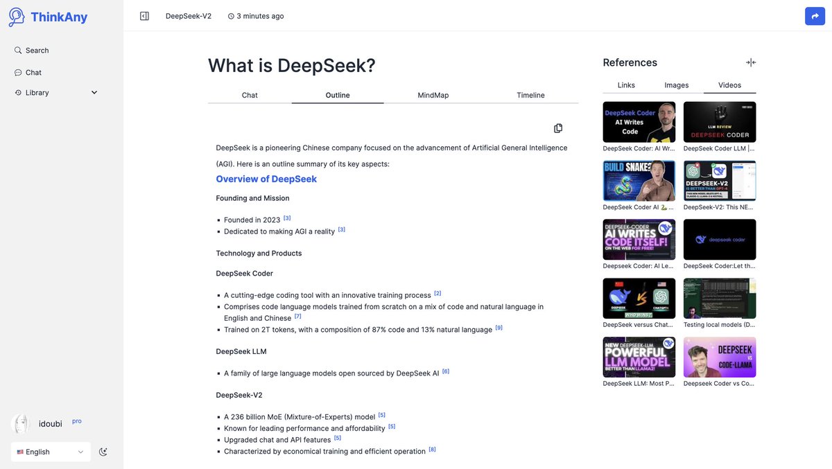 thinkanyai's tweet photo. Dear Users, You can now choose ‘Deepseek’ model in ThinkAny🥳
🎊Free trial to all new members!
Thanks for the support @deepseek_ai
Give it a try👉 https://t.co/FwsCjhSshU
Any feedback is welcomed😊
#ThinkAny #TA #searching #engining https://t.co/tCmN4Miune