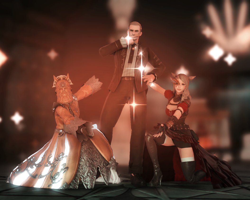 thegoldlegion's tweet photo. ✨Just a FEW more photos from our 24k gala!💛

#ffxivcommunity #ffxivfriends #finalfantasyonline https://t.co/UYvuRj2Acy