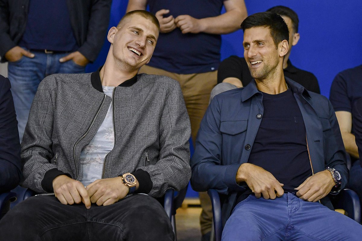 Nikola Jokic has won the NBA MVP award for a third time. 

How amazing is Serbia? For such a small country, they have the best basketball player in the world and the best tennis player in the world.

Novak Djokovic x Nikola Jokic 🎾🏀🇷🇸🐐