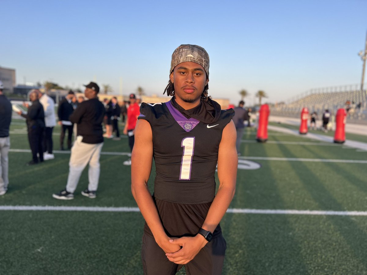 Rancho Cucamonga Showcase kicking off, ‘26 DB RJ Sermons not working out since he’s still in track but picked up an offer from #UCLA earlier today, #Georgia on Tuesday and #Texas over the weekend