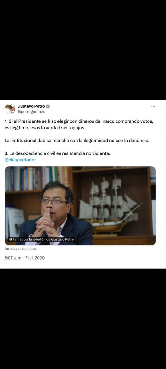 Imposible no tener en cuenta lo que dice Petro