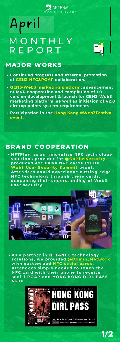 NFTPlay🧩丨GEN2- NFT & NFC is LIVE tweet media