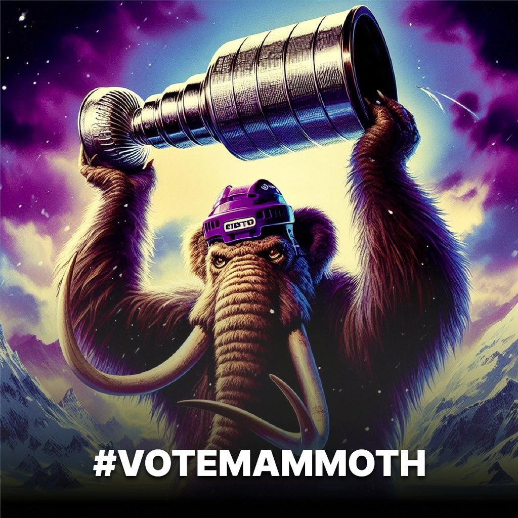 #VoteMammoth 

#utahnhl #utah