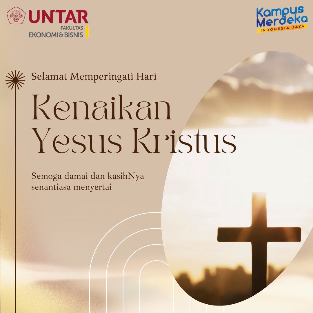 Selamat memperingati Hari Kenaikan Yesus Kristus