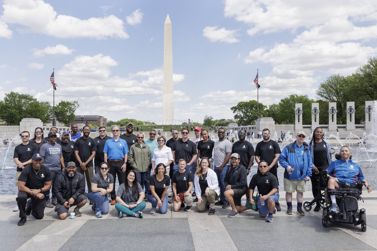 This year at Soldier Ride DC, warriors got a chance to take a stroll on the National Mall and saw some of the monuments dedicated to those who've served our country!
