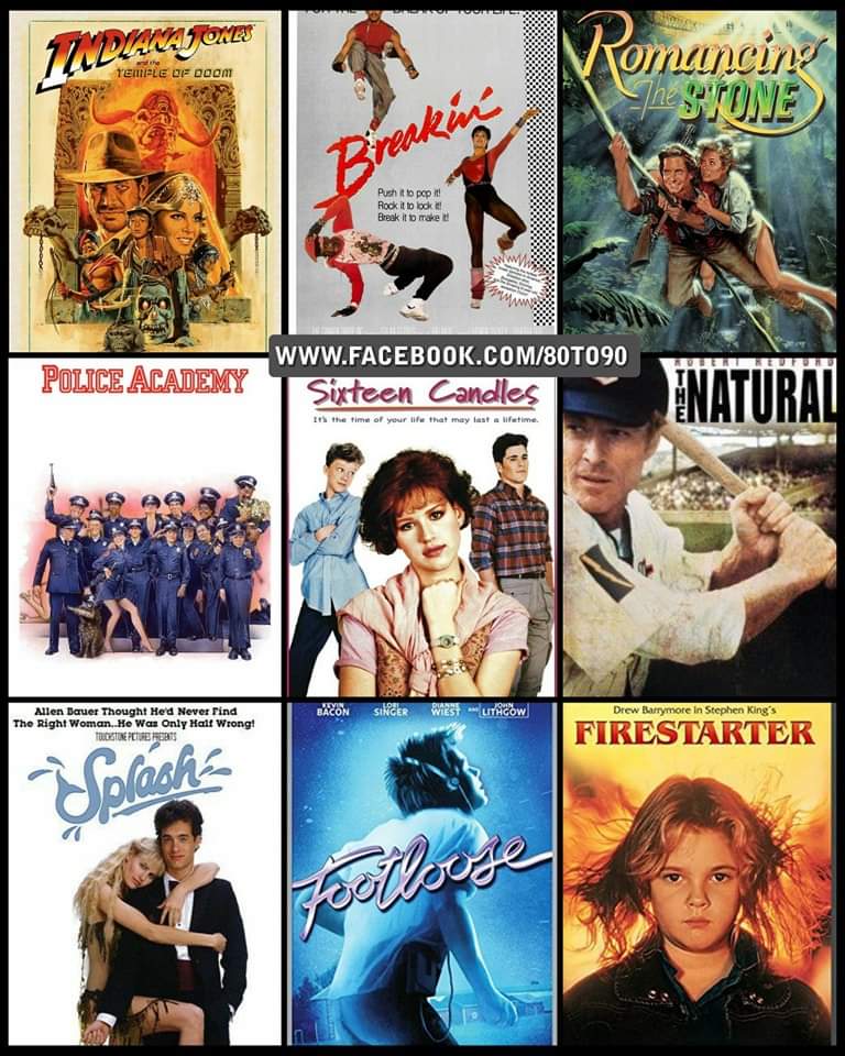 US Box Office For the month May #1984
#thismonththatyear #40yearsago 
What was your favourite movie?

#indianajonesandthetempleofdoom #breakin #romancingthestone #policeacademy #sixteencandles #thenatural #splash #footloose #firestarter