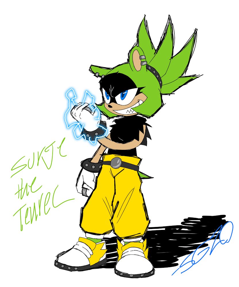 First Time Drawing Surge the Tenrec👀……
#Sonicthehedgehog #sonicfanart