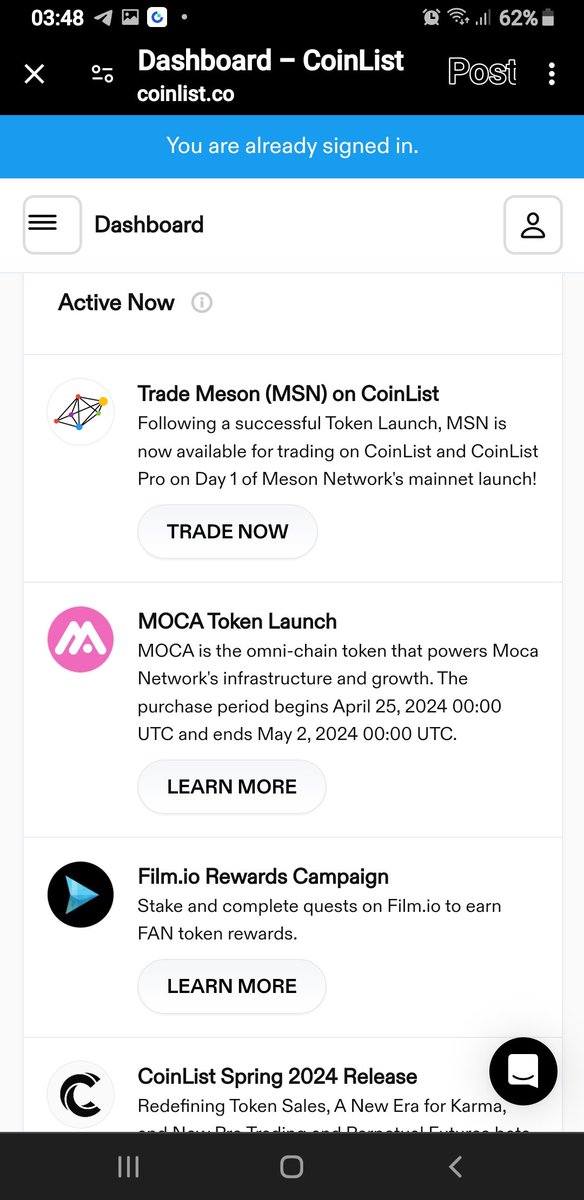 CryptoGerry101's tweet photo. @peaqnetwork @CoinList Does anyone know where this registration is ? 🙈 @CoinListSupport man tutut nothings new lol https://t.co/mwjJONsCXZ