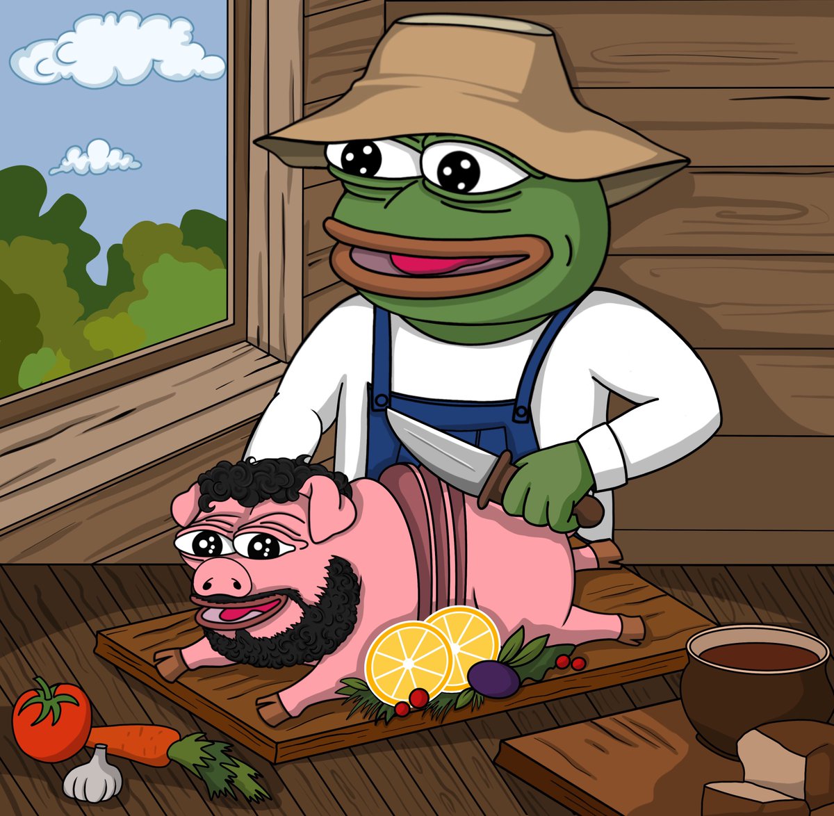 We need some help to get some eyes on our project. Any help will get you a slice of $PIG