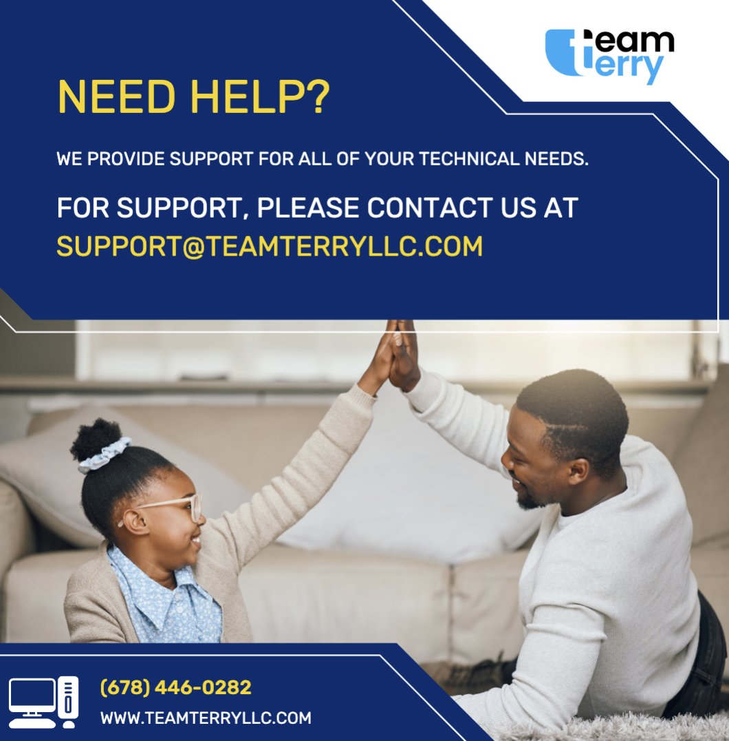 Team Terry is here to help! #TeamTerry #MacBookPro #iPhone #TechSupport #ITSupport