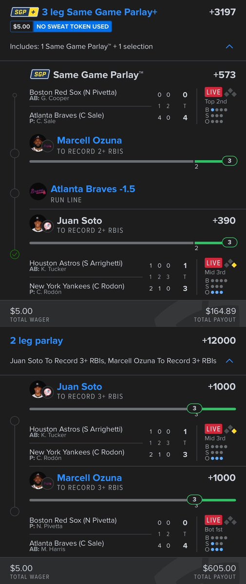 FrankingBetsx's tweet photo. What a Day in the Cord‼️ WE CASHED A
+3197✅
+3825✅
+12,000✅
THE CORD IS FREE LINK IN BIO COME JOIN US🤝🏾🔥
#GamblingsTwitter #GamblingTwitter #SportsBettingX @BagGettSupport https://t.co/DE8t8bf2UO