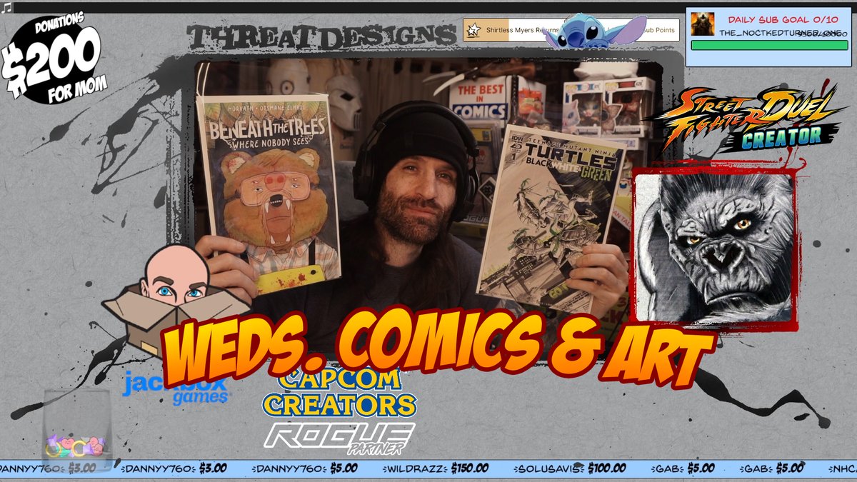 LIVE NOW: Weds. Comics & Art: Twitch.tv/ThreatDesigns 
#art #drawing #comics #ThreatDesigns @share_stream @TwitchReTweets @TwitchSharing