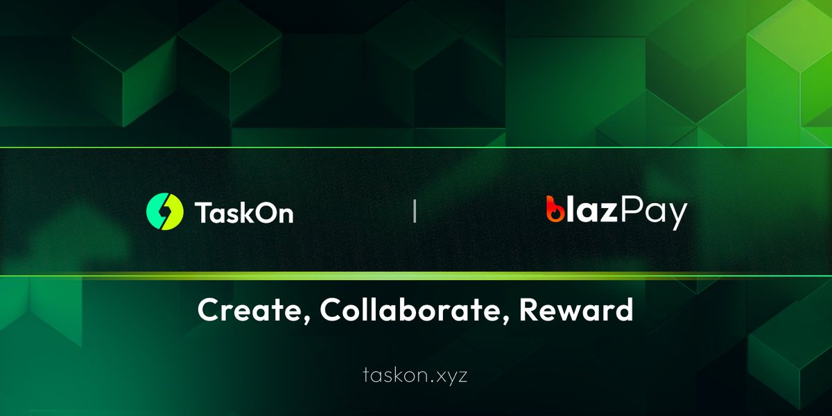 🥳 We are excited to announce our partnership with @blazpaylabs 👉 taskon.xyz/cmuser/Blazpay 🚀 Over 2 million #Blazpay x #Taiko entry passes minted on @taikoxyz! To celebrate, we're offering you a chance to share 1,000 USDT⬇️ 👉 rewards.taskon.xyz/campaign/detai… 🔥 Don't miss out on this
