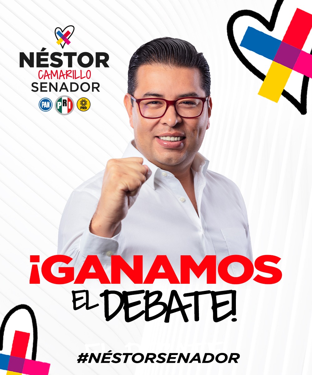 En el debate, <a href="/NestorCamarillo/">Néstor Camarillo</a> demostró ser el más capaz para defender los intereses de la ciudadanía poblana desde el Senado del República. #NéstorSenador #NéstorGanador
