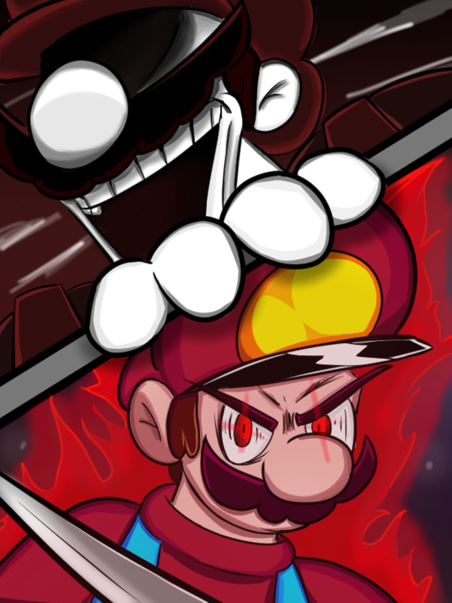 Mx Vs DM (devil mario) #mariosmadnessv2 #mario85 #Powerstar #devilmario