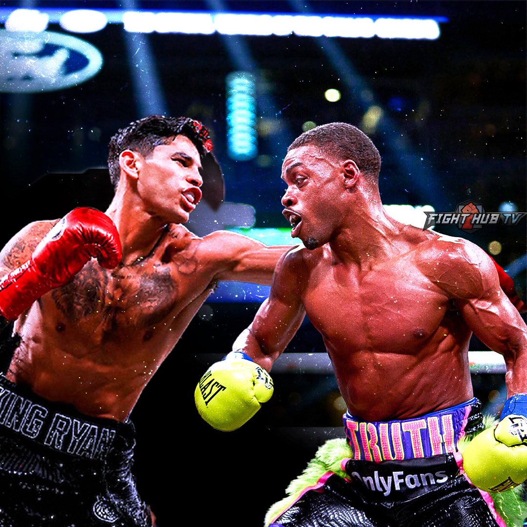 FightHubTV's tweet photo. 🚨 Garcia vs Spence

Both fighters have been exchanging verbal JABS throughout social media today,  so who would like to see this fight take place in Dallas this year? 

#Boxing #SpenceGarcia #RyanGarcia https://t.co/XHB4V4zd26
