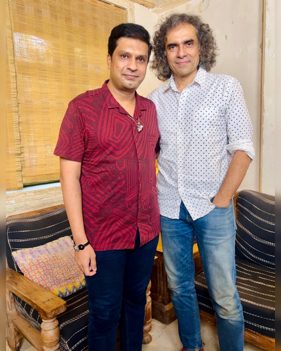 It’s always like a masterclass when you interview or talk with the ace director #ImtiazAli The latest one was super special as we discussed his latest film #Chamkila & it’s wonderful music in full length. RJ #DivyaSolgama #AmarSinghChamkila #DiljitDosanjh #ARRahman