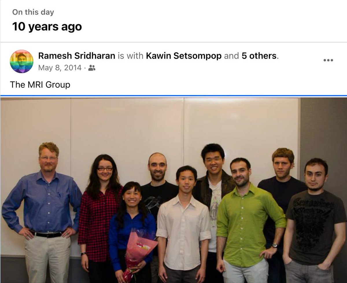 Apparently on this day 10 years ago I defended my thesis 🥹🧲. What a blast from the past.

Hoping all my MRI buddies are enjoying #ISMRM24, 💗 major fomo that I can't be there this year!