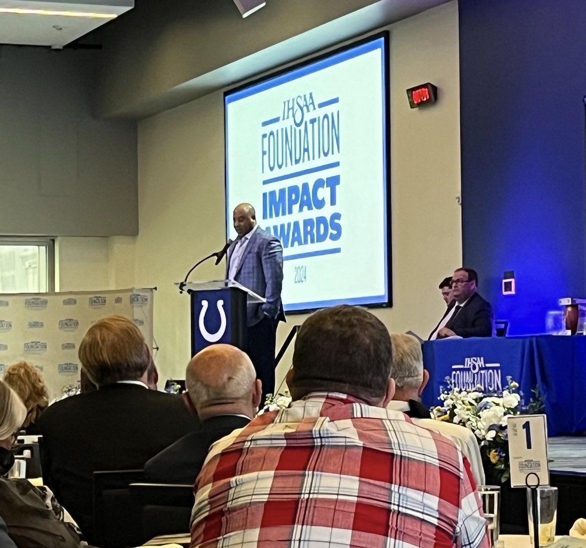 The @HoopsHall was honored to have been a table sponsor for the inaugural @IHSAAFoundation Impact Awards last night. We are proud to support the IHSAA Foundation in their mission to honor and recognize the achievements of student-athletes on the field, in the classroom, and