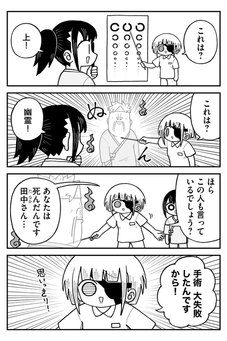 視力検査  ↓昨日、最新話更新しました! 