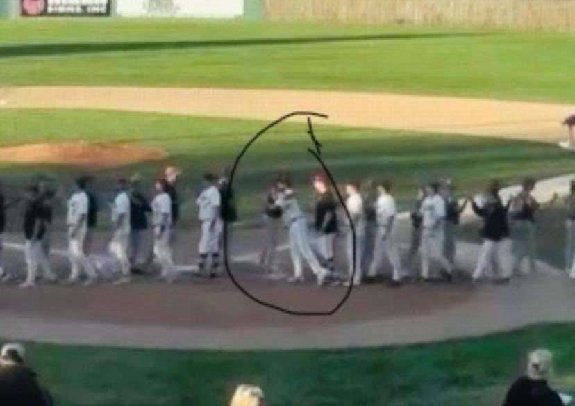 <a href="/BlufftonBraves/">Bluffton Braves</a> draftee <a href="/KolbyKiser/">Kolby Kiser</a> hugs it out with Braves <a href="/joshdykhoff/">joshdykhoff</a> after throwing another gem in the opening round of the NSIC tournament.  <a href="/DelanoAthletics/">Delano Athletics</a> does this remind you of something? Braves are the definition of small town baseball <a href="/MinnBaseball/">Minnesota Baseball Association</a> <a href="/TownBallTuesday/">Town Ball Tuesdays</a>