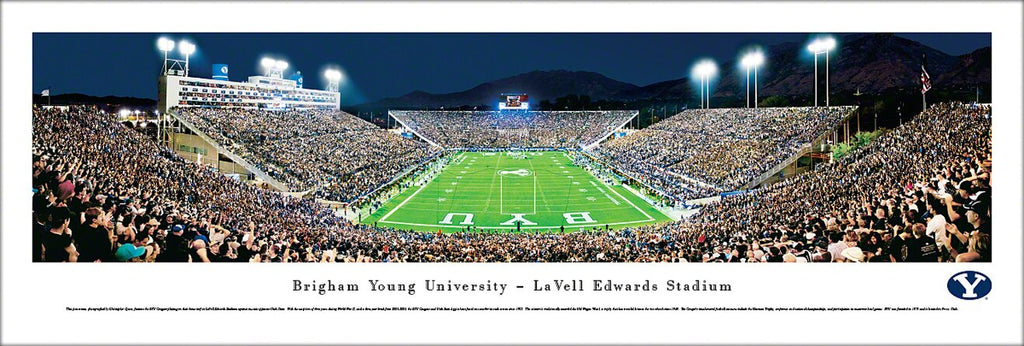 Amazing item from Sports Poster Warehouse, available now! BYU Cougars LaVell Edwards Stadium Game Night Panoramic Poster Print -... 
just $39.95 + S&H. 
Shop now 👉👉 shortlink.store/9mcrj8ivekct
#sportsposters #sportscollectibles #sportsgifts #walldecor #sportsdecor