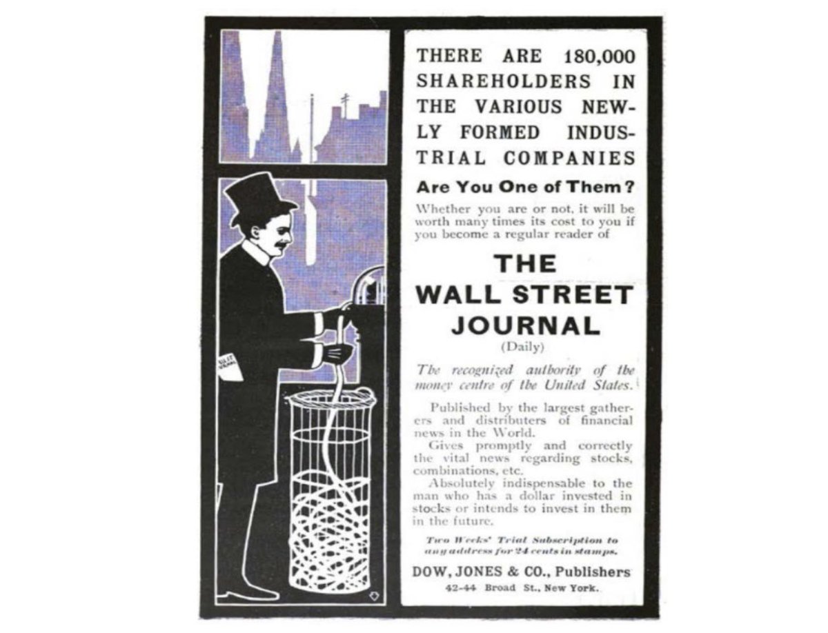 Wall Street Journal ad, 1899

h/t <a href="/InvestorAmnesia/">Jamie Catherwood</a>