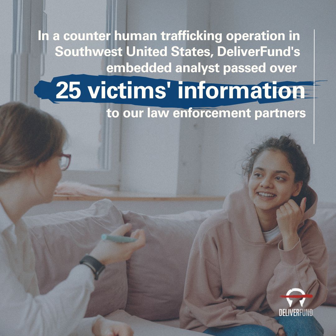 This collaboration enables swift action against traffickers and ensures victims receive crucial resources to break free from exploitation. 

#HumanTraffickingAwareness #TechThatProtects #HumanTraffickingPrevention #Nonprofit #Charity #ItEndsHere