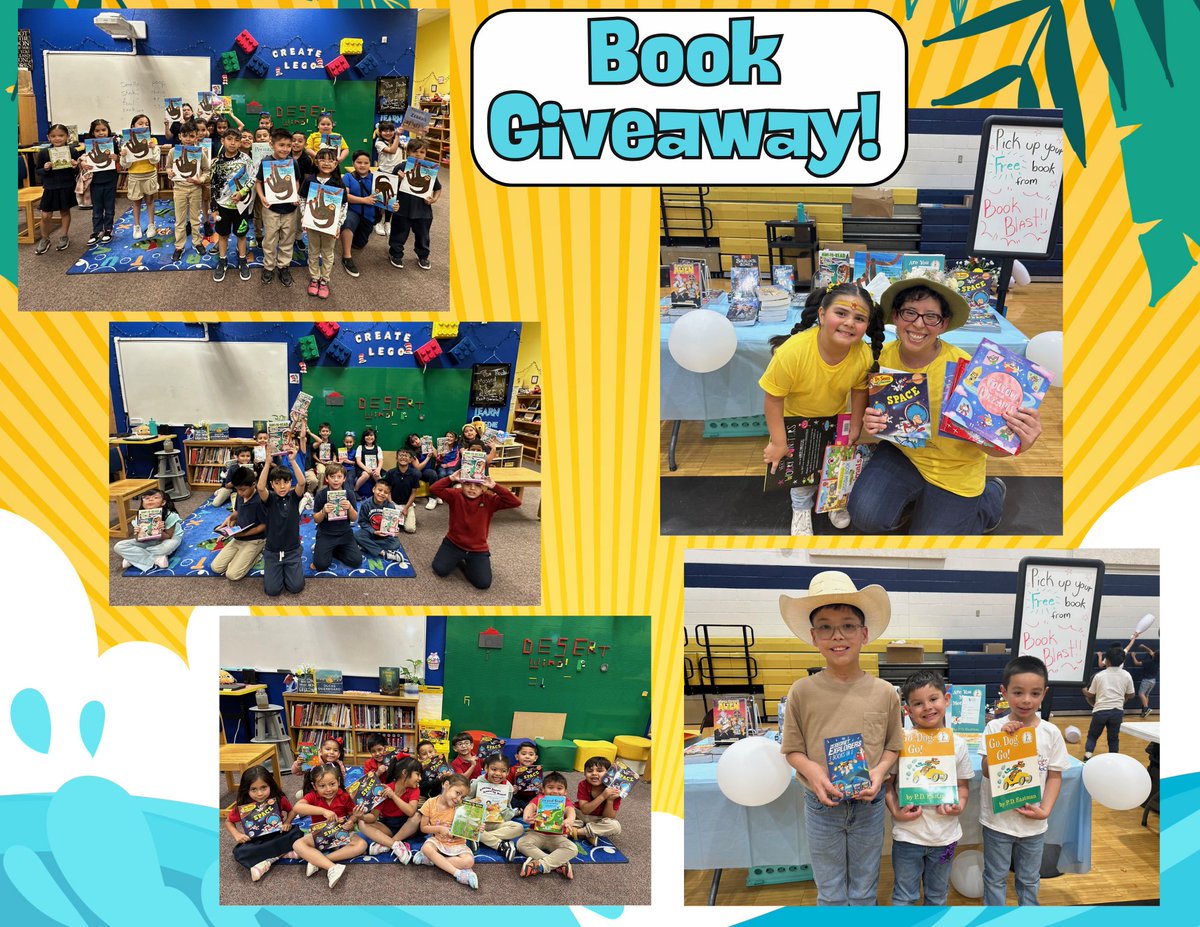 Thank you #bookblast for providing our Colt students with so many wonderful books! Our students loved the selection and can't wait to start reading! #coltsnation #SISD_reads #bookblastadventures #giveliteracy @Sparks_Interest @DW_K8S