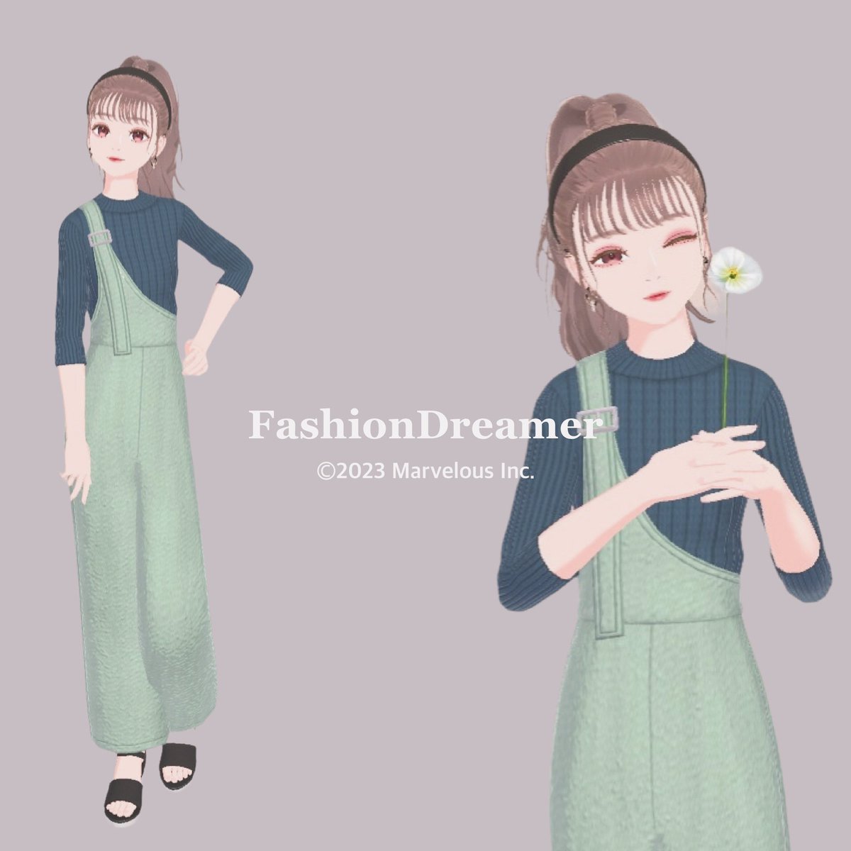 ベーシック × 黄緑 × 無地

#fdお題bot
#ファッションドリーマー
#FashionDreamer
