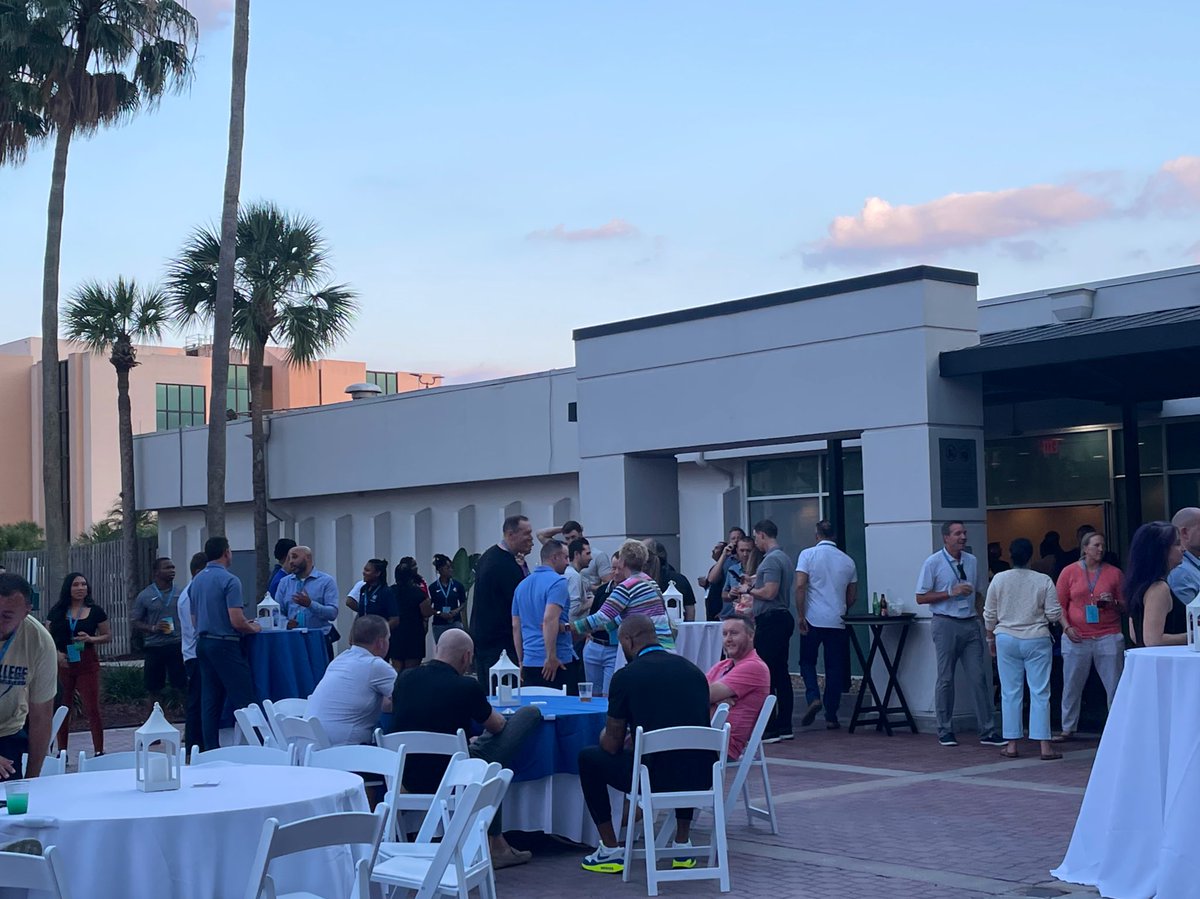 HeadCoachTC's tweet photo. Beautiful night in Orlando at the @Teamworks Opening Night Networking Mixer kicking off #HCTC24 &amp; #ACTC24 https://t.co/5TVmYCxVhK
