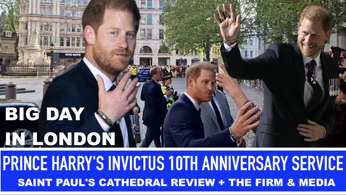 PRINCE HARRY'S INVICTUS 10TH ANNIVERSARY SERVICE SAINT PAUL'S CATHEDRAL ... youtube.com/live/JioJAaEDP… via @YouTube