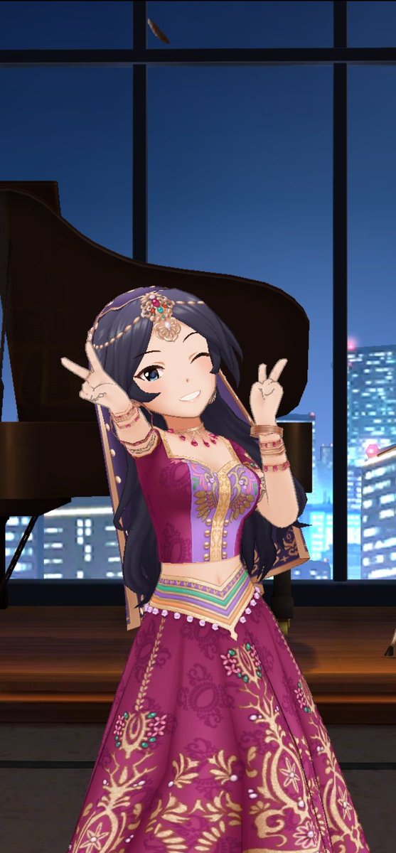 Peace and love!
Good night 🌃🌌🌕

Enjoy this night raga by Ravi Shankar
m.youtube.com/watch?v=iPLLX6…

#hindustani #traditionalmusic #VirtualPhotography #idolmaster #アイドルマスター #oriental #indian #hippie #aesthetics #デレステ #杉坂海  #SugisakaUmi