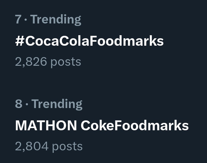 Mariestellersss's tweet image. 7th &amp;amp; 8th spot NW!!!!

MATHON CokeFoodmarks
#CocaColaFoodmarks
#RecipeForMagic

#MarisRacal
@MissMarisRacal @Ajenningss_ 
@CocaColaPH