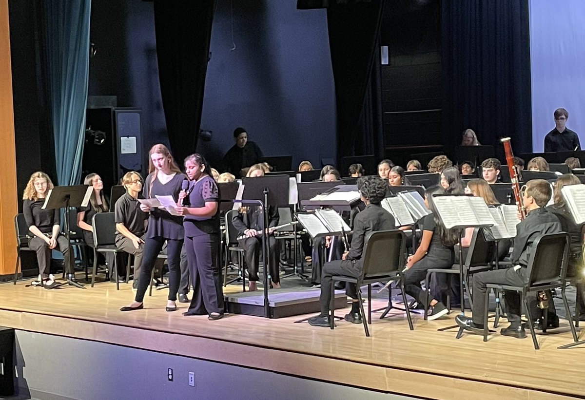 Great job by @AfmsBands and our @AFMSChargers students at tonight’s band concert! 8th graders had their final middle school performance and did not disappoint! Great job to all involved!