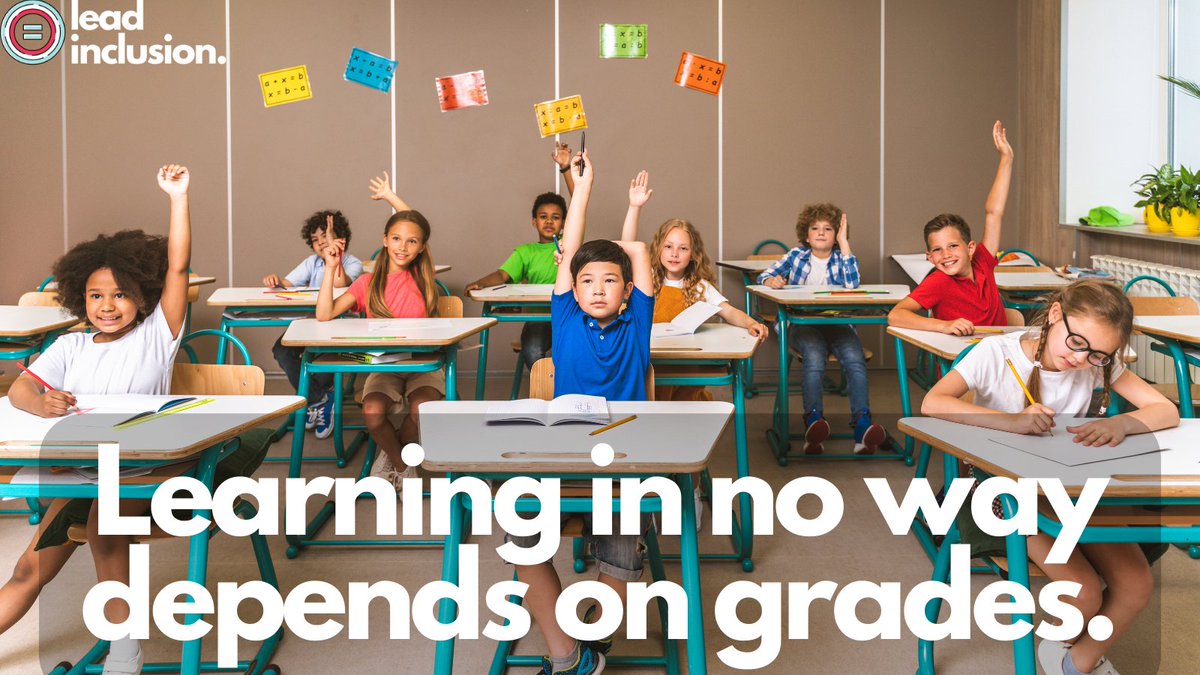 🎯 The primary purpose of classroom #assessment to inform our instruction, not to determine a grade. Learning in no way depends on grades. #LeadInclusion #EdLeaders #Teachers #UDL #SBLchat #TG2Chat