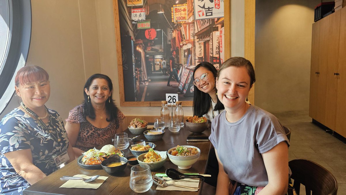 Saying goodbye to the wonderful @_Georgia_G_ who is spending the next year in Oxford, UK while she completes her PhD focusing on the health literacy of women from Myanmar living in WA. Georgia has been part of my wonderful research team. Our best wishes to you Georgia.