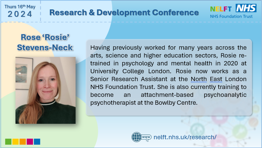 Another of the workshops being held on 16th May is being hosted by our <a href="/NELFTResearch/">NELFT Research & Development</a> colleagues, Libby <a href="/l_newlove/">Libby</a> &amp; Rosie, focusing on "#Inclusivity in Research". 
⭐️ See more info below ⭐️#NELFTRDCon24. 
Register here: us02web.zoom.us/webinar/regist…