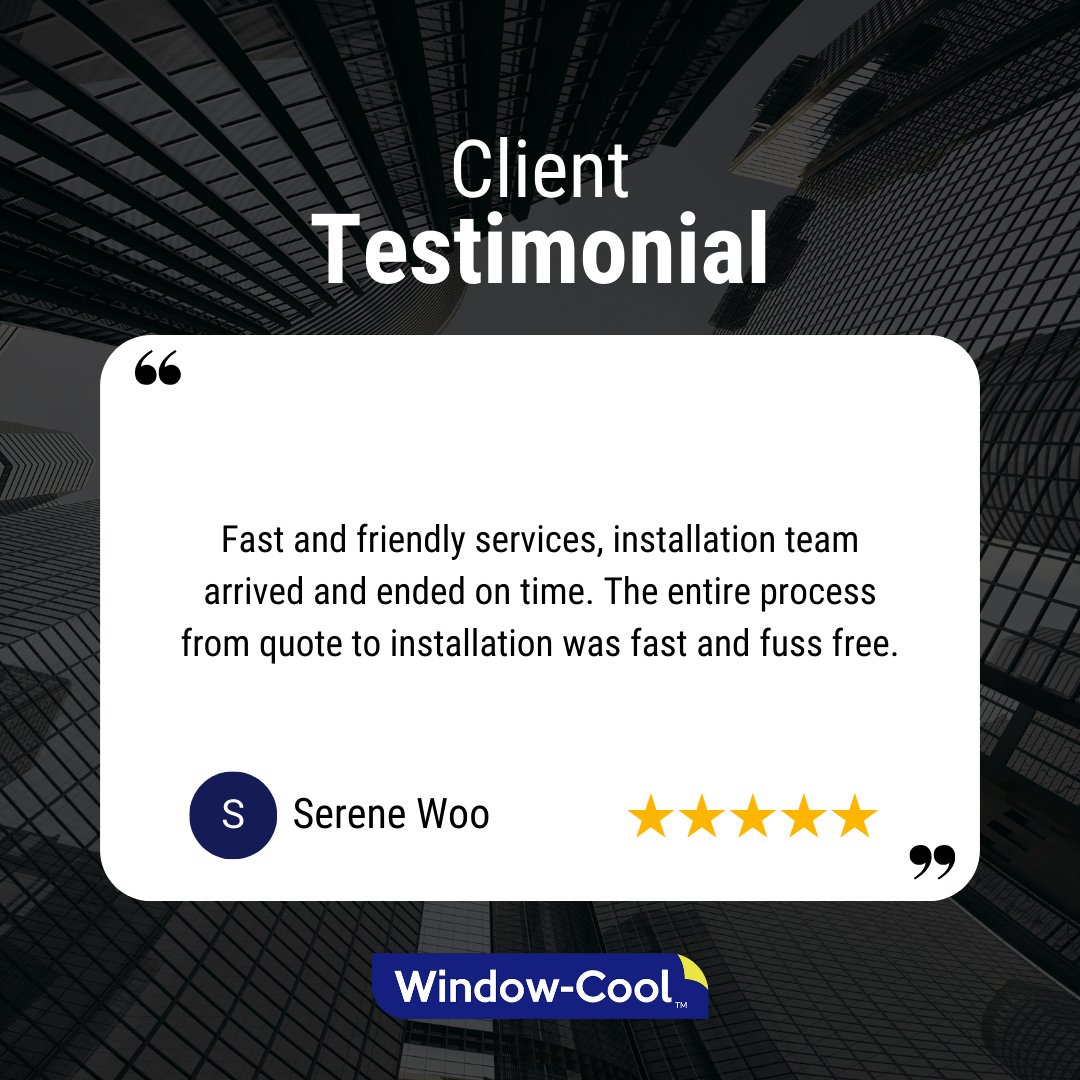 windowcool's tweet image. Our #WindowCool installation team is always happy to help and to serve in making your home a cooler and lovelier place to stay in.💙