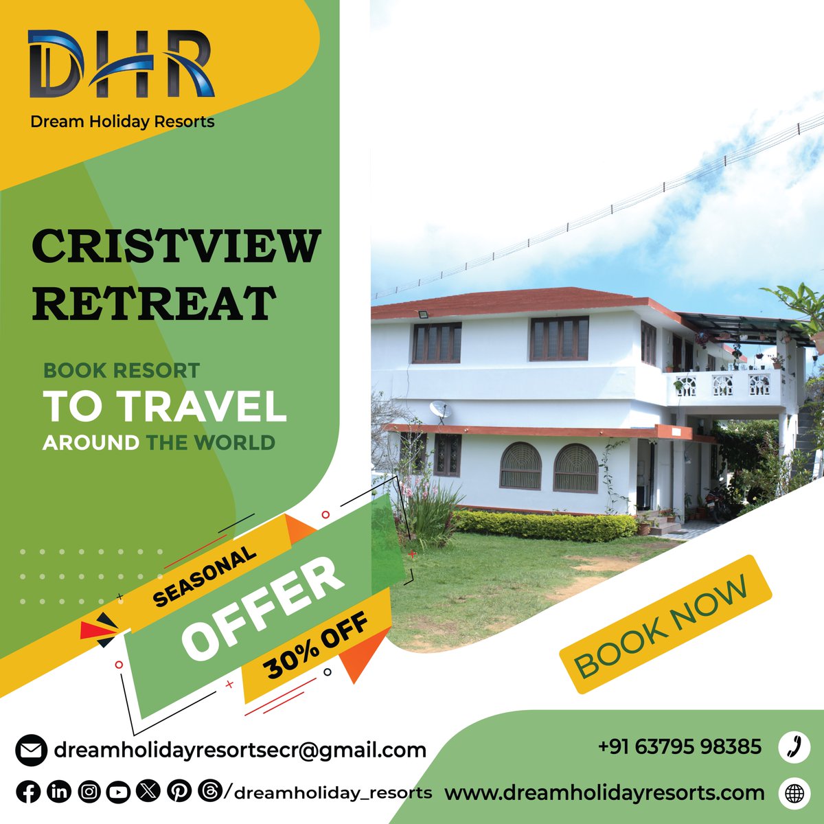 Escape to paradise at DreamHoliday Resorts! 🌴 Indulge in luxury accommodations, breathtaking views, and unforgettable experiences on the stunning ECR coastline. (dreamholidayresorts.com)
#DreamHolidayResorts #LuxuryTravel #ECR #VacationGoals #BeachResort #TravelDestination