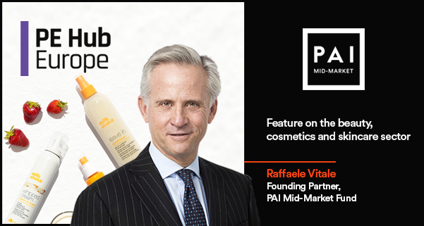 PAIpartners's tweet photo. Raffaele Vitale, a Founding Partner of PAI's Mid-Market Fund, recently spoke to PEI for a deep-dive on the beauty sector, what makes it resilient and why PAI has invested in Beautynova, a leading global professional haircare platform https://t.co/uguNtM41Sn https://t.co/fKaWZqaIOz