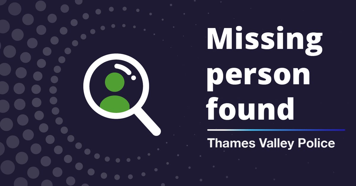 MISSING BOY FOUND ✅

A boy reported missing from Aylesbury has been located.

Matthew was found today and we would like to thank everyone that shared our appeal.