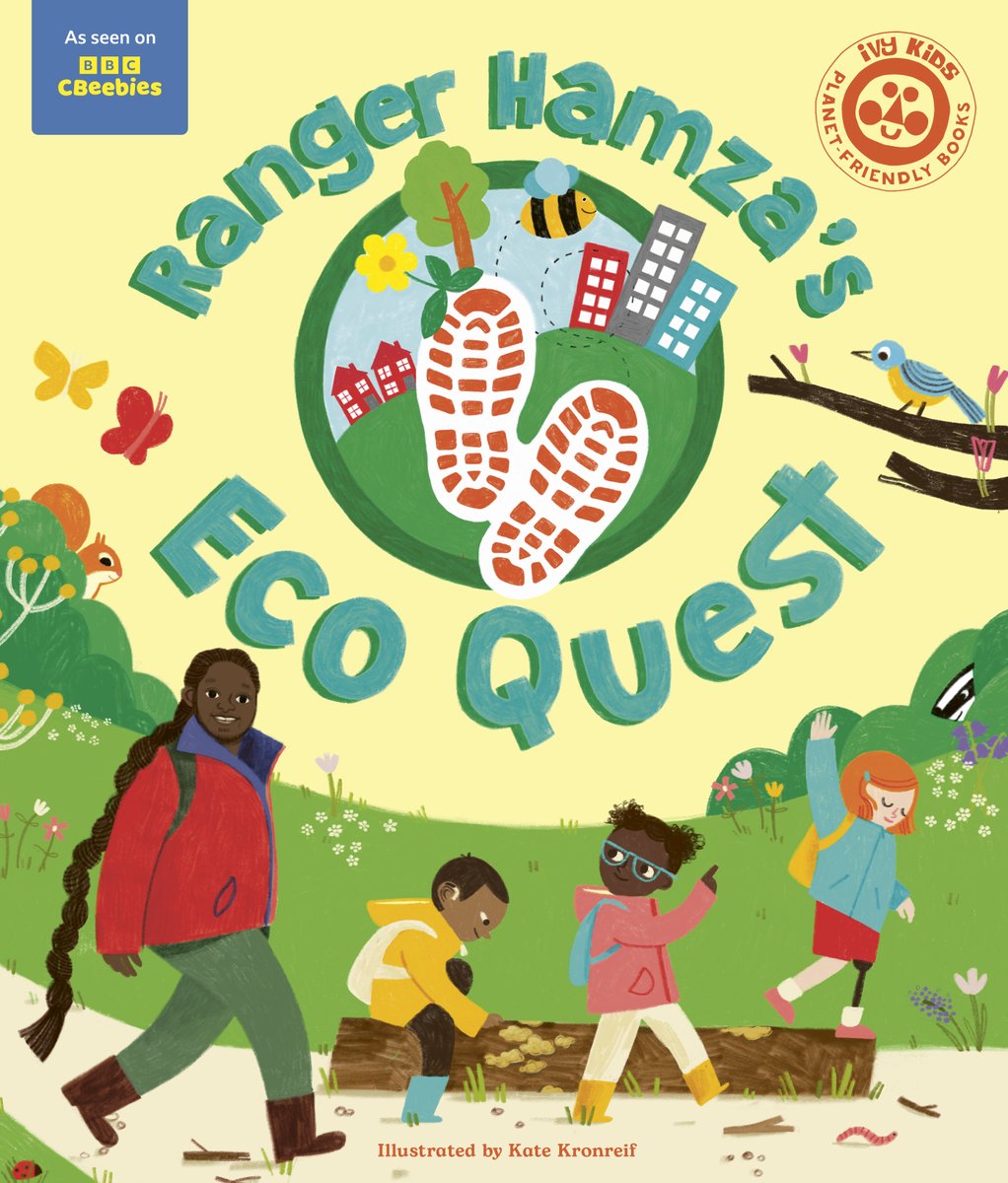 🚨 Today is the day 🚨

Our brand new 'Ranger Hamza's Eco Quest' book is out now 🐝🌻🌱

Get your copy at your nearest book retailer 📖