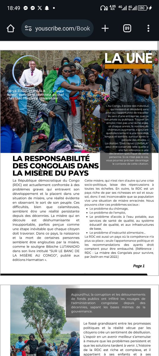 lisez l'entièreté du magazine via ce lien 👇 youscribe.com/BookReader/Ind…